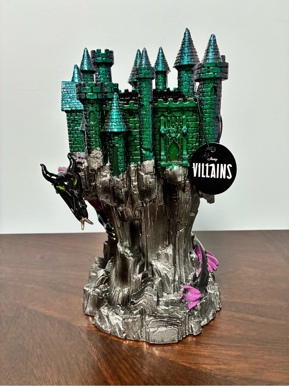 Bath & Body Works Maleficent Disney Villains Collection 3-Wick Candle Holder.